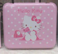 Plåtask Hello Kitty med block
